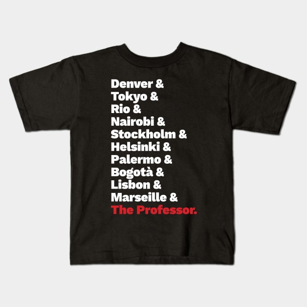 The new list de papel Kids T-Shirt by LanfaTees